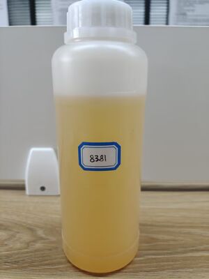 Kaufen Gelbtransparenter flüssiger epoxyhaltiger Wasserhärter HW-8381 für Betonfußboden, Epoxyzementmörtel online manufacture